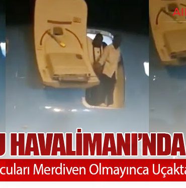Kindu Havalimanı’nda Kaos: Air Congo Yolcuları Merdiven Olmayınca Uçaktan Piste Atladı