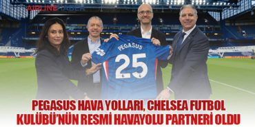 Pegasus Hava Yolları, Chelsea Futbol Kulübü’nün resmi havayolu partneri oldu