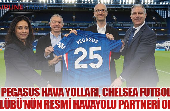 Pegasus Hava Yolları, Chelsea Futbol Kulübü’nün resmi havayolu partneri oldu
