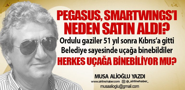 Pegasus, Smartwings’ı neden satın aldı? HERKES UÇAĞA BİNEBİLİYOR MU? 5 Köşe Yazıları Pegasus Pegasus, Smartwings’ı neden satın aldı? HERKES UÇAĞA BİNEBİLİYOR MU?