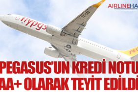 Pegasus’un Kredi Notu AA+ Olarak Teyit Edildi
