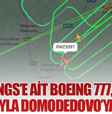 Red Wings’e Ait Boeing 777, Motor Yangınıyla Domodedovo’ya Döndü