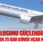 THY Filosunu Güçlendiriyor: AerCap’ten 25 Dar Gövde Uçak Kiralandı