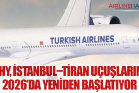 THY, İstanbul–Tiran Uçuşlarını 2026’da Yeniden Başlatıyor