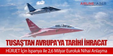 TUSAŞ’tan Avrupa’ya Tarihi İhracat: HÜRJET İçin İspanya ile 2,6 Milyar Euroluk Nihai Anlaşma