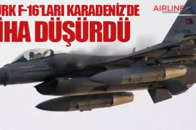 Türk F-16’ları Karadeniz’de İHA Düşürdü