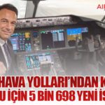 Türk Hava Yolları’ndan Kokpit Kadrosu İçin 5 Bin 698 Yeni İstihdam