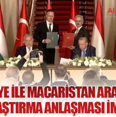 Türkiye ile Macaristan Arasında Hava Ulaştırma Anlaşması İmzalandı