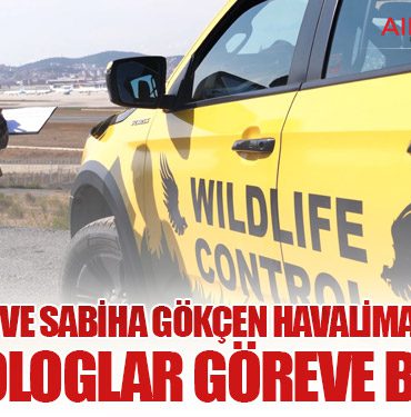 Türkiye’de Bir İlk: İstanbul ve Sabiha Gökçen Havalimanlarında Ornitologlar Göreve Başladı