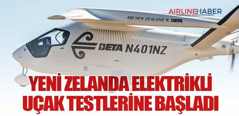 Yeni Zelanda Elektrikli Uçak Testlerine Başladı