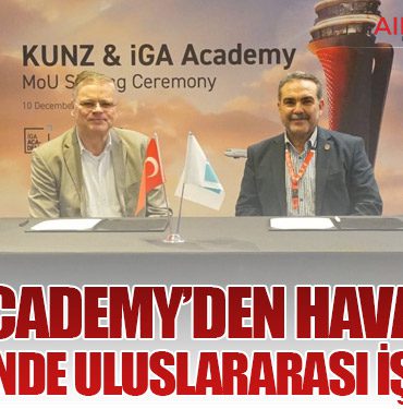 iGA Academy’den Havacılık Eğitiminde Uluslararası İş Birliği