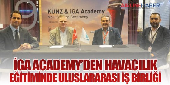 iGA Academy’den Havacılık Eğitiminde Uluslararası İş Birliği