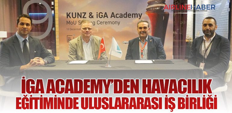 iGA Academy’den Havacılık Eğitiminde Uluslararası İş Birliği