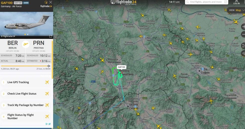 Alman Askeri Uçağı Priştine’ye İnemedi. Pilotlar Düşük Görüş İnişi İçin Sertifikalı Değil 4 Haberler . Pilotlar Son Dakika Havacılık Haberleri | Türk Hava Yolları, Pegasus, Sunexpress, Corendon, Havacılık, Havayolları, Havalimanları, Havaalanları, THY, Hostes, Pilot, Uçak, Kabin memuru, SHGM, DHMİ ucak