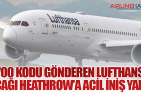 7700 Kodu Gönderen Lufthansa Uçağı Heathrow’a Acil İniş Yaptı