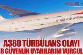 A380 Türbülans Olayı: AAIB Güvenlik Uyarılarını Vurguladı