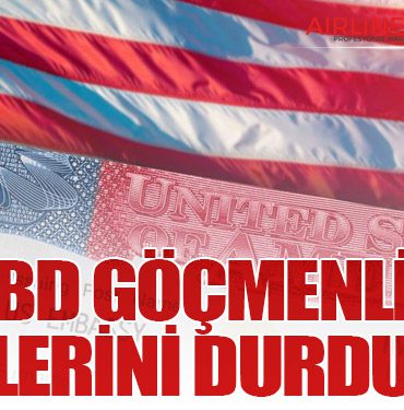ABD Göçmenlik Vizelerini Durdurdu