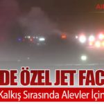 ABD’de Özel Jet Faciası: Maine’de Kalkış Sırasında Alevler İçinde Düştü