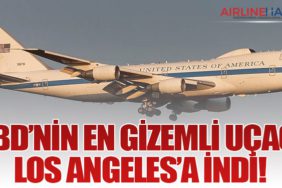 ABD’nin En Gizemli Uçağı Los Angeles’a İndi!