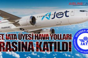 AJet, IATA Üyesi Hava Yolları Arasına Katıldı