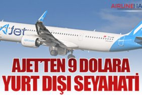 AJet’ten 9 Dolara Yurt Dışı Seyahati