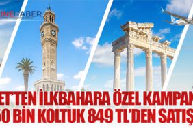 AJet’ten İlkbahara Özel Kampanya: 150 Bin Koltuk 849 TL’den Satışta