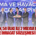 ASELSAN, 58 ülke ile 2 milyar doların üzerinde ihracat sözleşmesi imzaladı