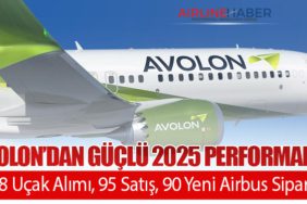 Avolon’dan Güçlü 2025 Performansı: 168 Uçak Alımı, 95 Satış, 90 Yeni Airbus Siparişi