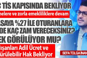 Fişlemelere ve zorla emekliliklere devam. Emek Görülüyor Mu?