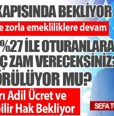 Fişlemelere ve zorla emekliliklere devam. Emek Görülüyor Mu?