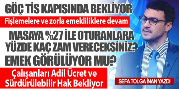 Fişlemelere ve zorla emekliliklere devam. Emek Görülüyor Mu?