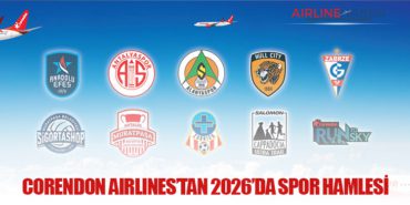 Corendon Airlines’tan 2026’da Spor Hamlesi