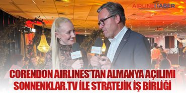 Corendon Airlines’tan Almanya Açılımı: sonnenklar.TV ile Stratejik İş Birliği