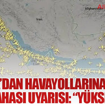 EASA’dan Havayollarına İran Hava Sahası Uyarısı: “Yüksek Risk”