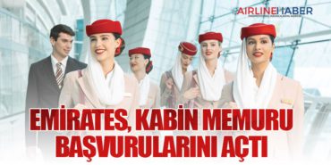Emirates, Kabin Memuru Başvurularını Açtı