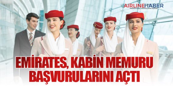 Emirates, Kabin Memuru Başvurularını Açtı