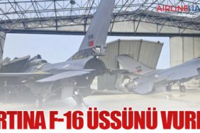 Fırtına F-16 Üssünü Vurdu