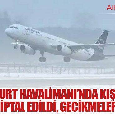 Frankfurt Havalimanı’nda Kış Alarmı: 98 Uçuş İptal Edildi, Gecikmeler Artıyor