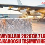 IATA: Havayolları 2026’da 71,6 Milyon Ton Hava Kargosu Taşımayı Hedefliyor