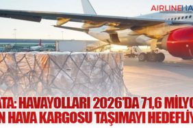IATA: Havayolları 2026’da 71,6 Milyon Ton Hava Kargosu Taşımayı Hedefliyor