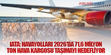 IATA: Havayolları 2026’da 71,6 Milyon Ton Hava Kargosu Taşımayı Hedefliyor