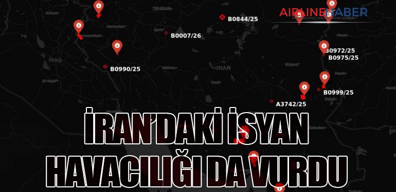 İran’daki İsyan Havacılığı Da Vurdu