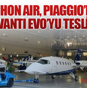 Nakanihon Air, Piaggio’dan İlk P.180 Avanti EVO’yu Teslim Aldı