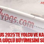 Pegasus 2025’te Yolcu ve Kapasite Artışıyla Güçlü Büyümesini Sürdürdü