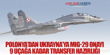 Polonya’dan Ukrayna’ya MiG-29 Onayı: 9 Uçağa Kadar Transfer Hazırlığı