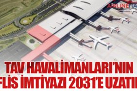 TAV Havalimanları’nın Tiflis İmtiyazı 2031’e Uzatıldı