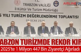 Trabzon Turizmde Rekor Kırdı: 2025’te 1 Milyon 447 Bin Ziyaretçi Ağırladı