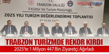 Trabzon Turizmde Rekor Kırdı: 2025’te 1 Milyon 447 Bin Ziyaretçi Ağırladı