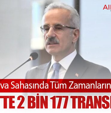 Türk Hava Sahasında Tüm Zamanların Rekoru: 24 Saatte 2 Bin 177 Transit Uçuş
