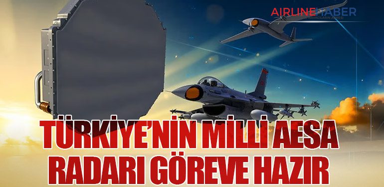 Türkiye’nin Milli AESA Radarı Göreve Hazır